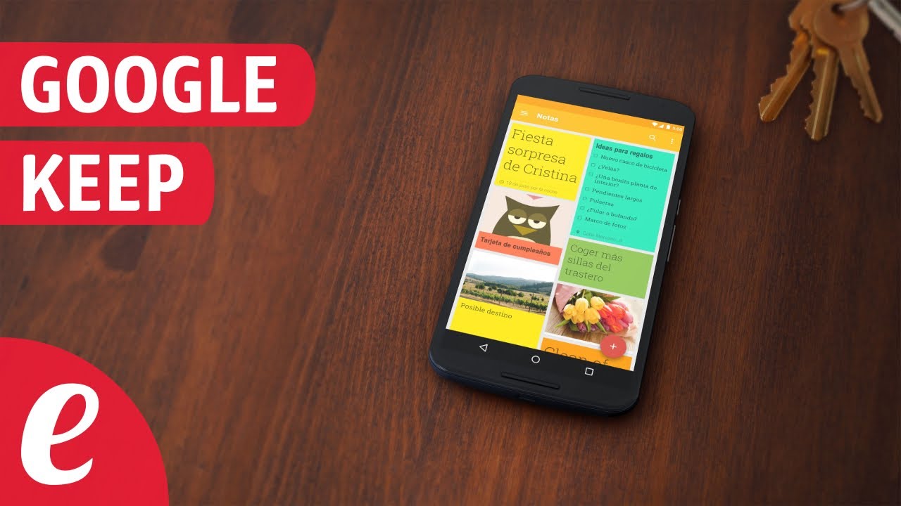 Como usar Google Keep (español) - YouTube
