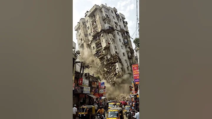 Landslide Destroys Everything #disaster#landslide#shortvideo