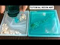"DIY Resin Coaster 🌊✨ | Stunning Ocean Theme with Silicone Mold"