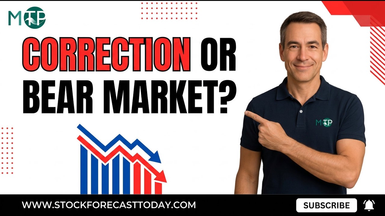 Correction vs Bear Market: How to Tell the Difference Before the Crowd Does