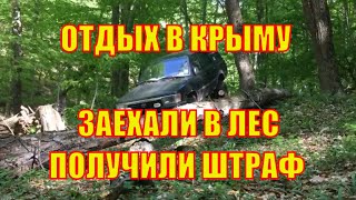 Отдых в Крыму 2020. Лесная охрана выписала протокол и штраф. Косули. Снова на карьер