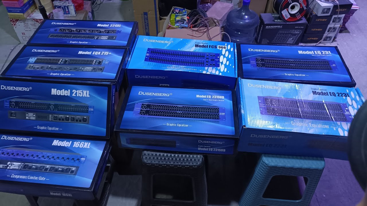 аксессуары Dusenberg кроссовер 224 / компрессор 166 и эквалайзер fcs 966 215 231 2231