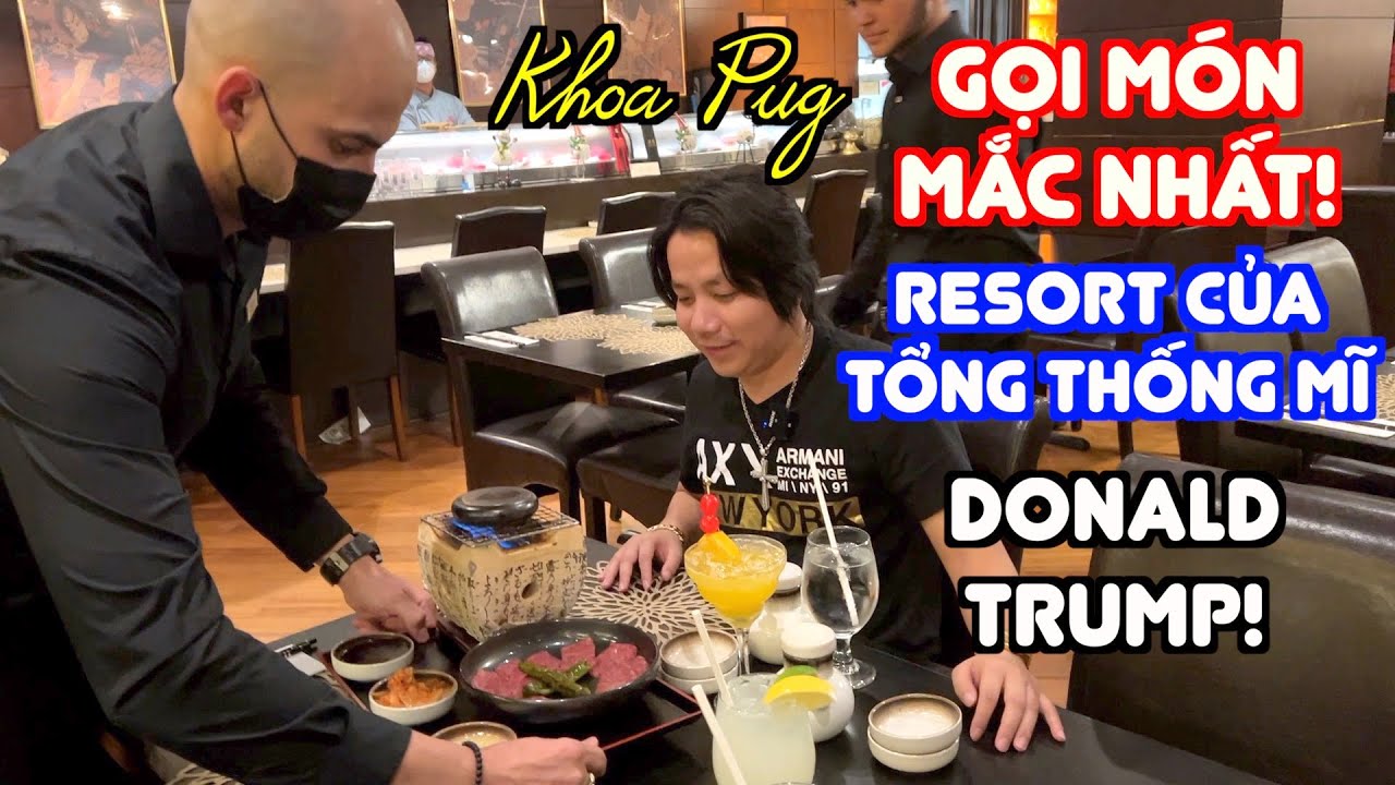 15 triệu/đêm Ở Resort Tổng Thống Mỹ Donald Trump,... - youtube