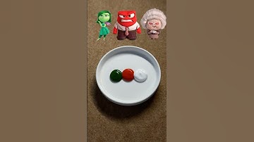 Mixing Emotions from InsideOut 2 - The Result Will Surprise You! (Part 12)#asmr #colors  #insideout2