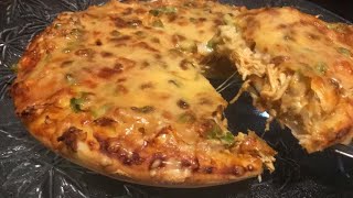 Premium Quality chicken tikka pizza recipe with sarakhan ||Delhi Nights