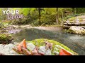 6 Hours of Gentle Mountain River for Relaxation, Meditation and Sleep