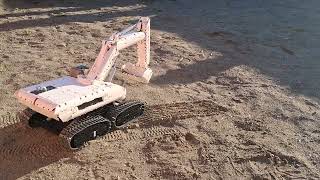 Full Mould King 17079 Super Excavator sand demo Guide