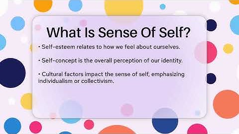 What Is Sense Of Self? - The Personal Growth Path
