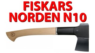 Fiskars Norden N10 Обзор топора Фискарс с деревянной рукояткой! Впервые! Пару слов о точилке Fiskars