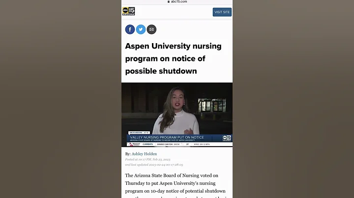 Aspen University Nursing Program Potential Shutdown