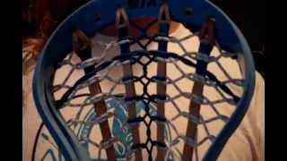 LACROSSE Traditional Pocket Stringing Video Guide pt6