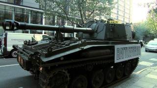 Tanks Invade London to Celebrate Battlefield 3s Launch