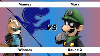 Smash Cafe Plus #62 Manrey (G&W/Fox) vs Marv (Luigi) - WR2