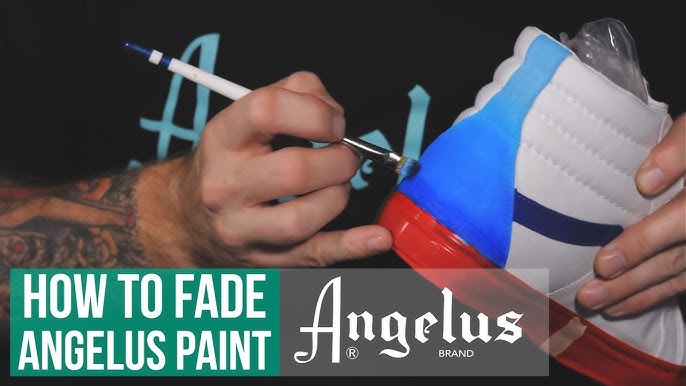 HOW TO PAINT FABRIC SHOES  SUPREME YEEZY BOOST 350 V2 