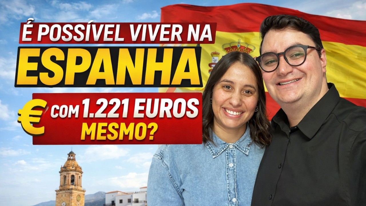 DA PARA VIVER COM SALÁRIO MINIMO NA ESPANHA MESMO? 1.221 EUROS