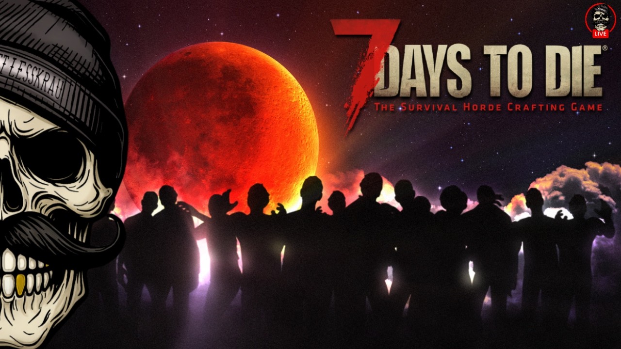 7 Days To Die v2.5 - MULTI + Interactions Twitch #03 - Première LUNE DE SANG