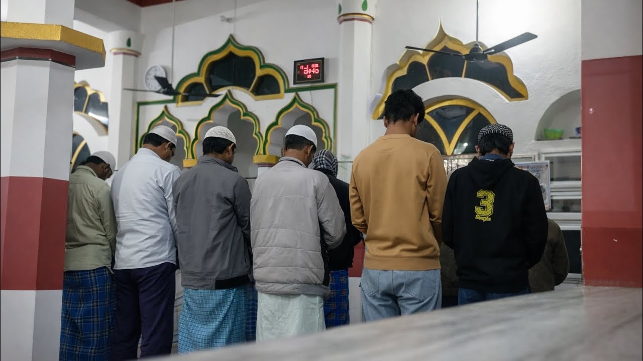 first taraweeh ,bahut hard mahul jaam gaya |DAY, 16/30