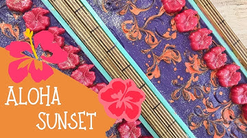 Making Of Aloha Sunset Cold Process Soap | 🌺 GYPSYFAE CREATIONS