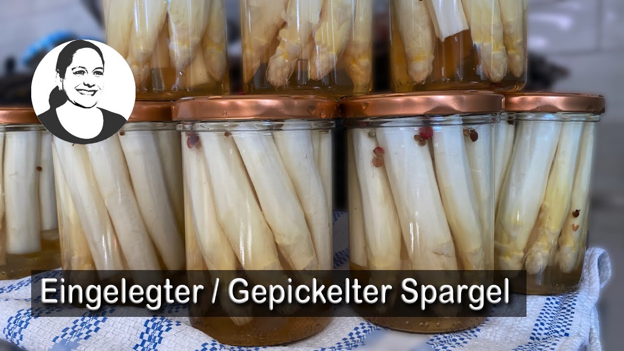 Spargel süß-sauer: Zu Gegrilltem, als Beilage oder einfach so! Auch mit wenig/ohne Zucker machbar 😉