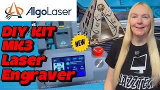 NEW AlgoLaser DIY Kit Mk3 Laser Engraver & Cutter 400x400mm