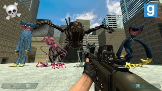 🔴 LIVE – GMOD Monster Invasion! Huggy Wuggy, SCP-096, Mommy Longlegs, FNAF &amp; More! ⚠️