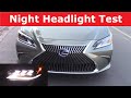 2021 Lexus ES-300h Headlight Test