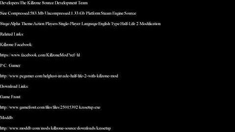 Half-Life 2-Killzone Source Part 1