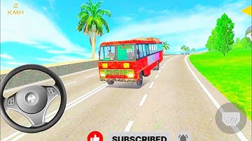 Old Tata Bus Driving Games: 2025 - Indian Sleeper Bus Simulator | Bus Game Android Gameplay