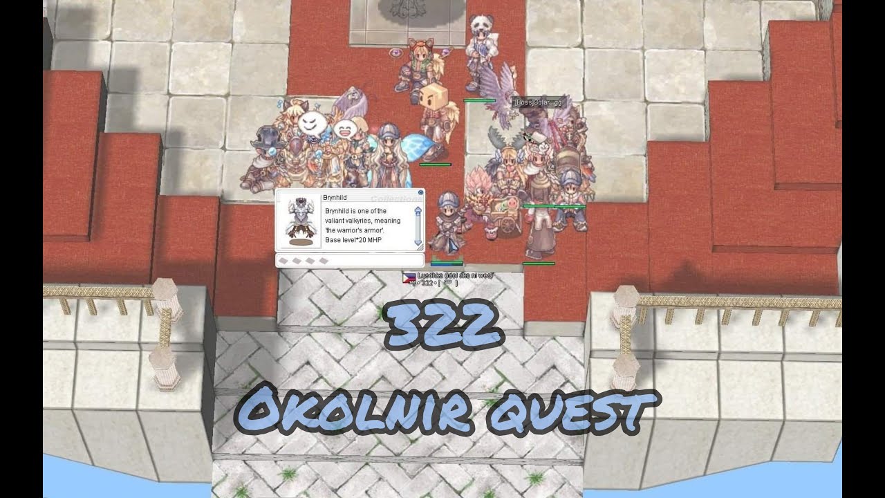 Ragnarok 322 guild Okolnir Quest 2/05/2020 - YouTube