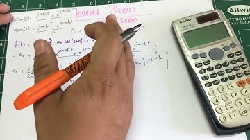 Derivation of Exponential Form of Fourier Series | Fourier Series