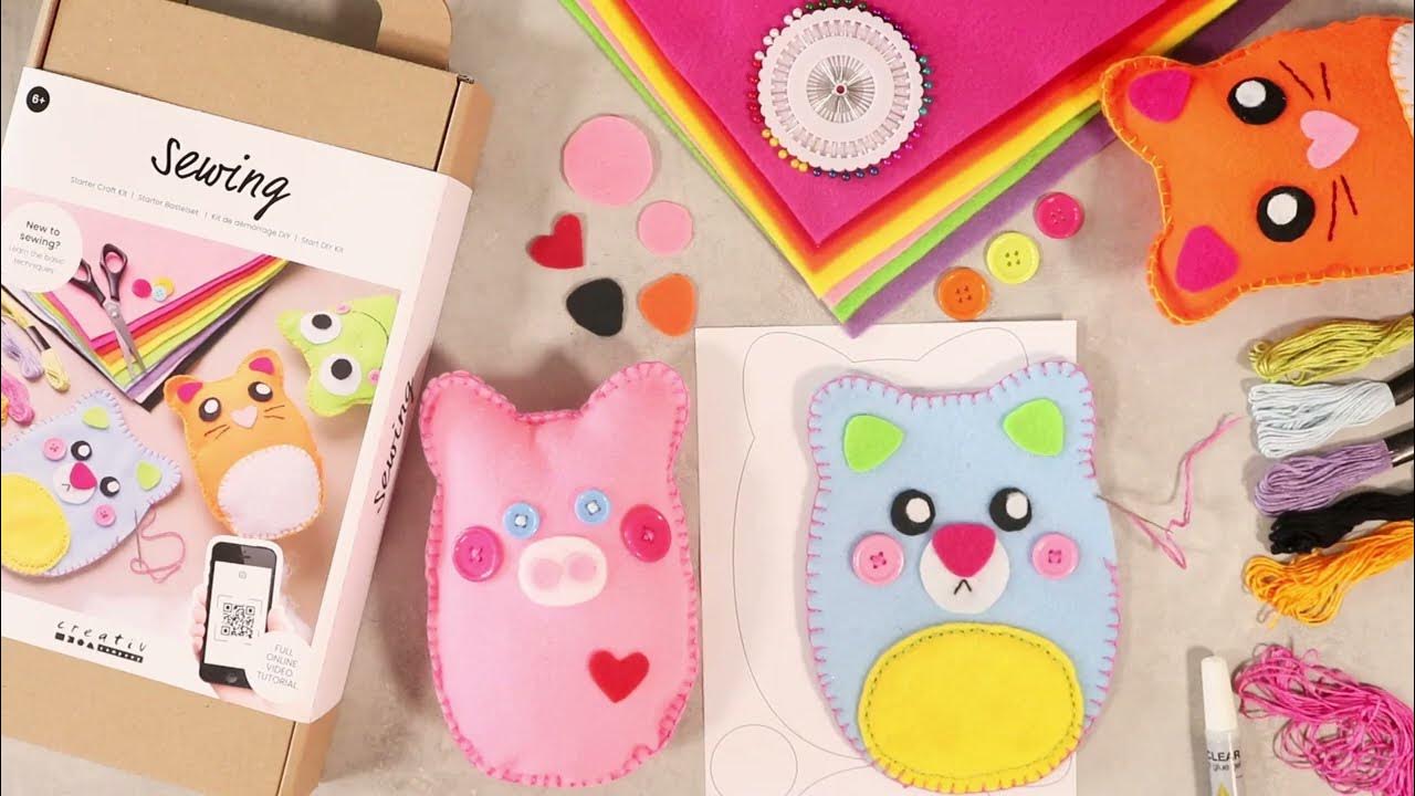 Learn to sew on felt YouTube