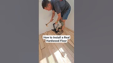 How To Install a Hardwood Floor