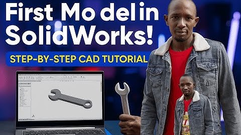 Your First 3D Model in SolidWorks | Step-by-Step CAD Tutorial for Beginners