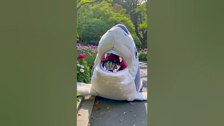 Watch the video about Kitten vs Stuffed Toy #cat #funny #memes #cute #tv