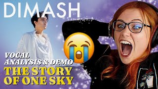 Vocal Coach Reacts to DIMASH - The Story Of One Sky (ft. technique analysis & emotional breakdown