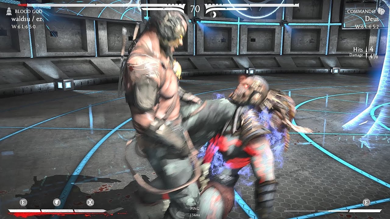 mkx mobile twitter waldsu / ez (Blood God/Bone Shaper) vs Deus (Commando)