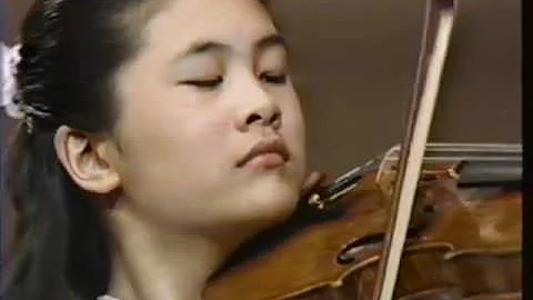 Jennifer Koh with Chicago Symphony, 11 years old