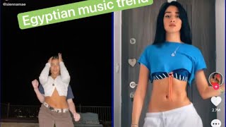 Egyptian music trend on tiktok جميع فديوات التيك توك رقص على طبلة المصرية