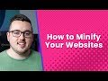 How to minify your websites css html  javascript