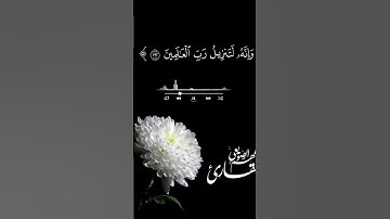 وإنه لتنزيل رب العالمين #سورة_الشعراء #fyp #follow #explore