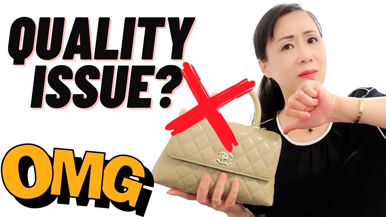 CHANEL QUALITY ISSUE  VERY DISAPPOINTING *Watch This Before You Buy* 