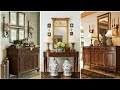 Vintage style cottage interior console table decorating ideas console table decoration tips