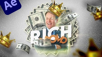 Money Save  Animation | Coin Falling Animation in After Effects Tutorials