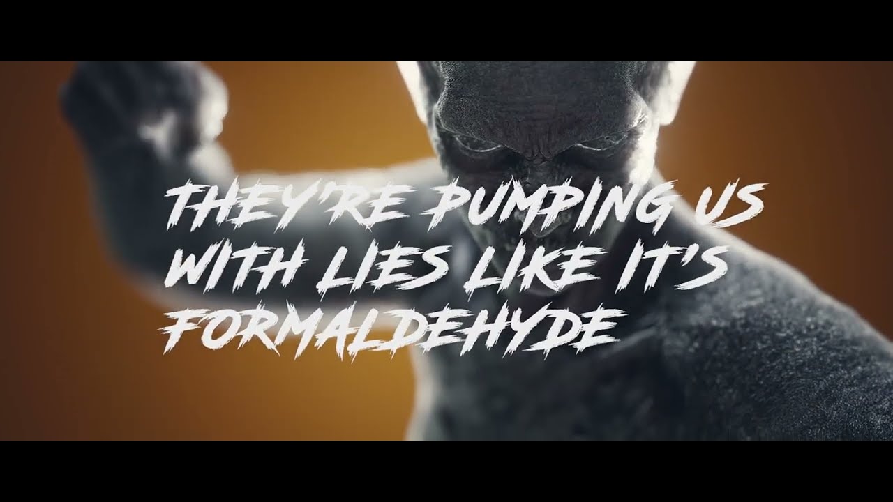 Falling In Reverse -  Zombified Lyric Music Video