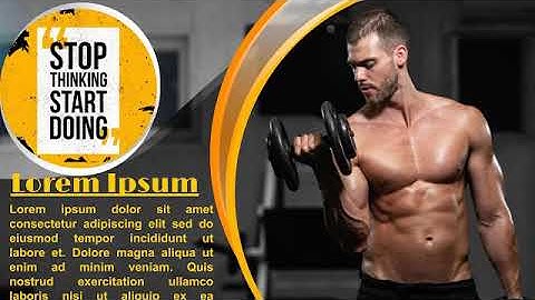 Healthy Lifestyle Sport Presentation Slides Template