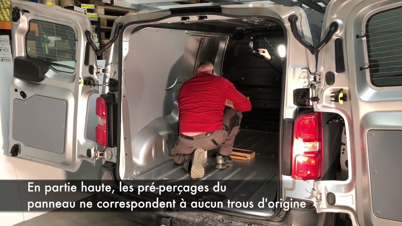 Seuil de coffre aluminium Renault Kangoo Van 2021+