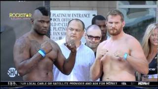 Strikeforce GP Weigh-ins: Brett Rogers vs. Josh Barnett