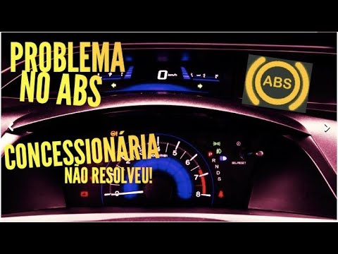 Vídeo: O que significa a luz ABS em um Honda Civic?