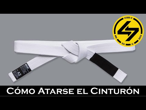 BJJ | 🥋 Cómo atarse el CINTURÓN ✅ - Amarrarse la cinta En Español