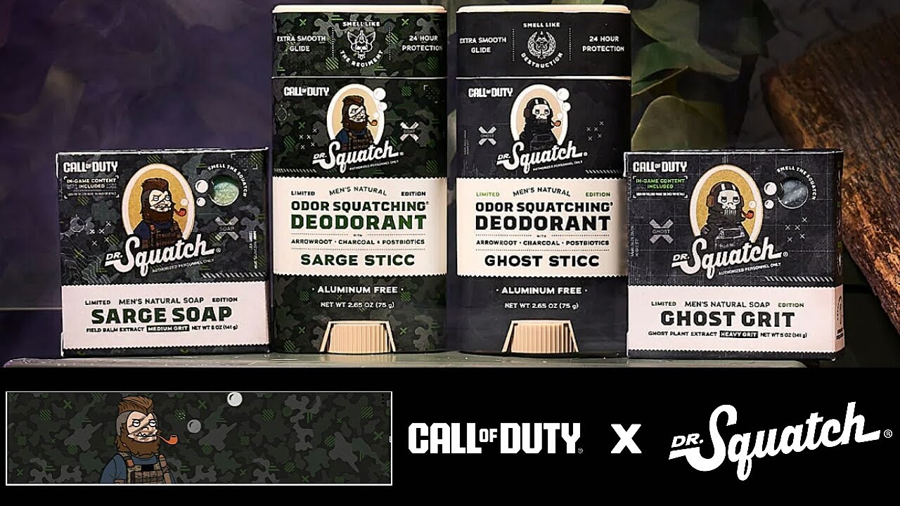 How To Get New Call of Duty x Dr. Squatch Promo Rewards - YouTube